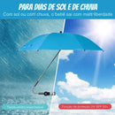 Guarda-Sol Infantil com Proteção UV para Carrinho – Dobrável com Presilha Universal