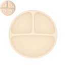 Kit Infantil de Pratinho e Colher em Silicone com Ventosa – Smile Retro