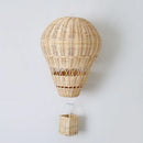 Balão Decorativo de Rattan — Estilo Nórdico Artesanal