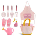 Kit Jardinagem Infantil Green Garden| Brinquedo Educativo com Avental, Regador e Ferramentas