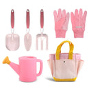 Kit Jardinagem Infantil Green Garden| Brinquedo Educativo com Avental, Regador e Ferramentas