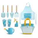 Kit Jardinagem Infantil Green Garden| Brinquedo Educativo com Avental, Regador e Ferramentas