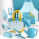 Kit Jardinagem Infantil Green Garden| Brinquedo Educativo com Avental, Regador e Ferramentas