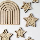 Ornamentos de Parede em Vime