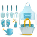 Kit Jardinagem Infantil Green Garden| Brinquedo Educativo com Avental, Regador e Ferramentas