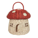 Bolsinha de Vime Cogumelo – Boutique Infantil Les Enfants