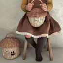 Bolsinha de Vime Cogumelo – Boutique Infantil Les Enfants