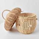 Bolsinha de Vime Cogumelo – Boutique Infantil Les Enfants