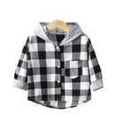 Camisa com Capuz Xadrez – Boutique Infantil Les Enfants
