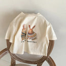 Camiseta Coelhinho & Flores – Boutique Infantil Les Enfants