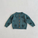 Cardigan de Tricot Petúnia – Boutique Infantil Les Enfants