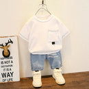 Conjunto Gabriel - T-Shirt + Bermuda – Boutique Infantil Les Enfants