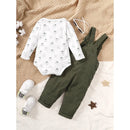 Conjunto Jardineira + Body Sunshine – Boutique Infantil Les Enfants