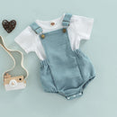 Conjunto Macacão e Camiseta de Manga Curta – Boutique Infantil Les Enfants