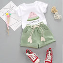 Conjunto Melancia - T-shirt + Short – Boutique Infantil Les Enfants