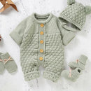 Conjunto Tricot | Romper + Touca + Luva + Sapatinho – Boutique Infantil Les Enfants