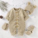 Conjunto Tricot | Romper + Touca + Luva + Sapatinho – Boutique Infantil Les Enfants