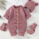Conjunto Tricot | Romper + Touca + Luva + Sapatinho – Boutique Infantil Les Enfants