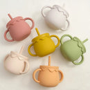 Copo de Silicone com Canudo – Boutique Infantil Les Enfants