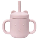 Copo de Treinamento Bebê de Silicone com Alça e Canudo – Boutique Infantil Les Enfants