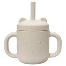 Copo de Treinamento Bebê de Silicone com Alça e Canudo – Boutique Infantil Les Enfants