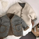 Jaqueta Dupla face Xadrez – Boutique Infantil Les Enfants