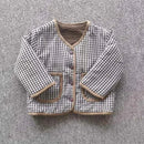 Jaqueta Dupla face Xadrez – Boutique Infantil Les Enfants