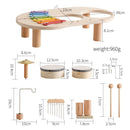 Mesa de Musicalização de Madeira – Boutique Infantil Les Enfants