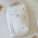 Necessaire Monalisa - Algodão Bordada - Estilo Hobo – Boutique Infantil Les Enfants