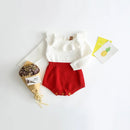 Romper de algodão Dominique | Tricot – Boutique Infantil Les Enfants