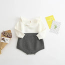 Romper de algodão Dominique | Tricot – Boutique Infantil Les Enfants