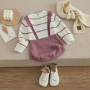 Romper Tricot Listrado – Boutique Infantil Les Enfants