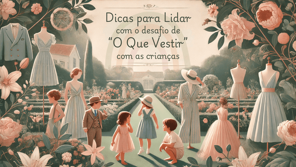 Dicas para Lidar com o Desafio do "O que Vestir" com as Crianças - Les Enfants
