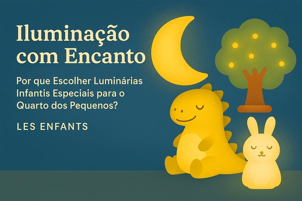 Iluminação com Encanto: Por que Escolher Luminárias Infantis Especiais para o Quarto dos Pequenos? - Les Enfants