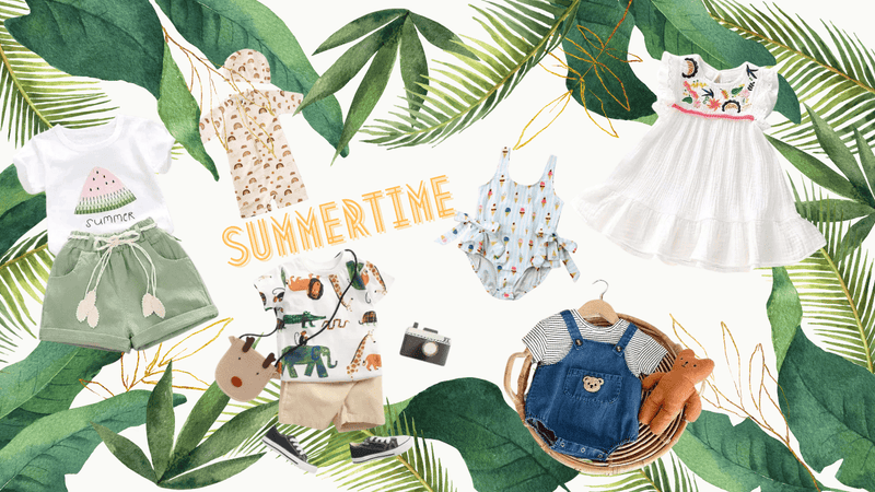 Roupas Infantis para o Verão - Les Enfants