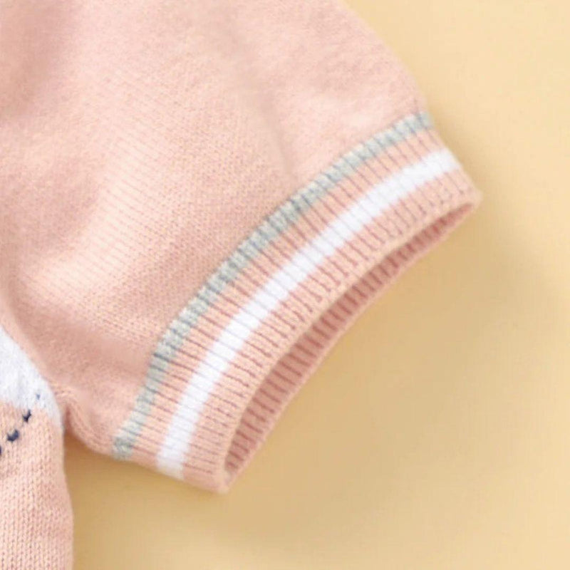 Conjunto Henrique | Tricô Argyle com Gola Polo