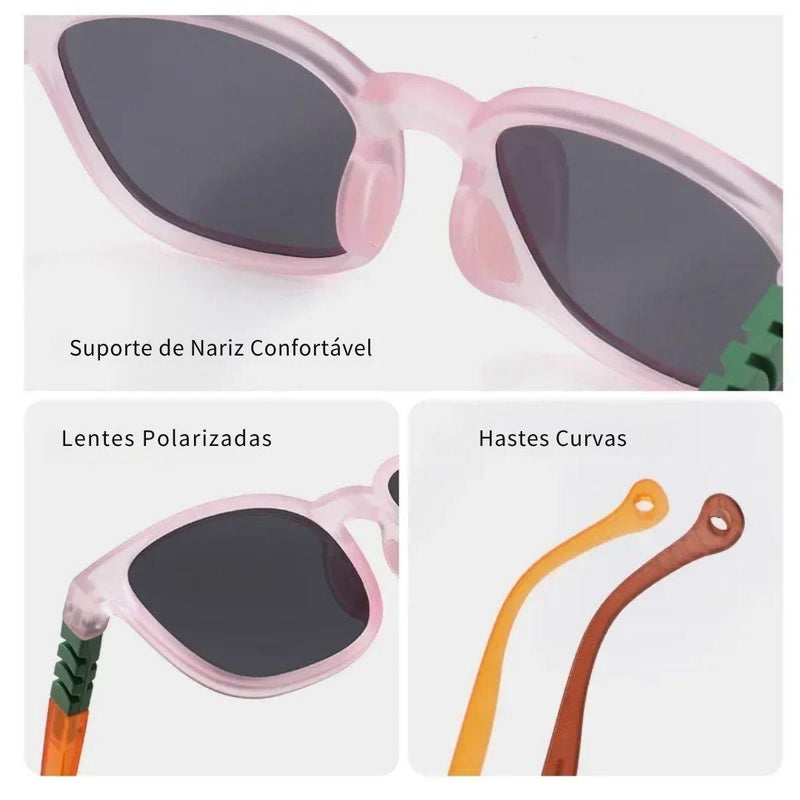Óculos de Sol Infantil Jelly Polarizado