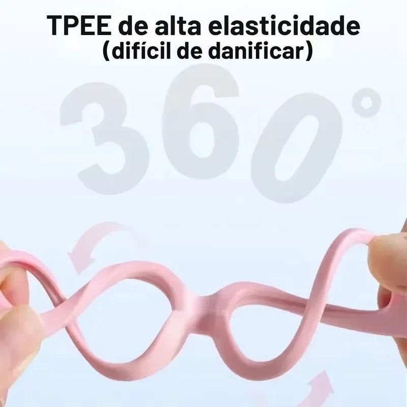 Óculos de Sol Infantil Redondo Flex Polarizado
