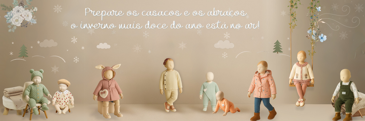Banner Les Enfants – Coleção Inverno Escandinavo para Crianças