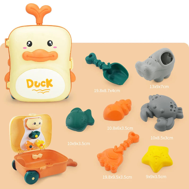 Kit de Brinquedos de Praia Infantil