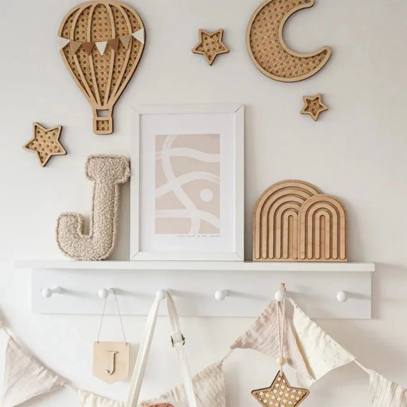 Ornamentos de Parede em Vime