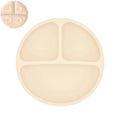 Kit Infantil de Pratinho e Colher em Silicone com Ventosa – Smile Retro
