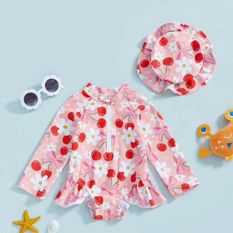 Maiô Infantil com Chapéu