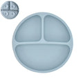 Kit Infantil de Pratinho e Colher em Silicone com Ventosa – Smile Retro