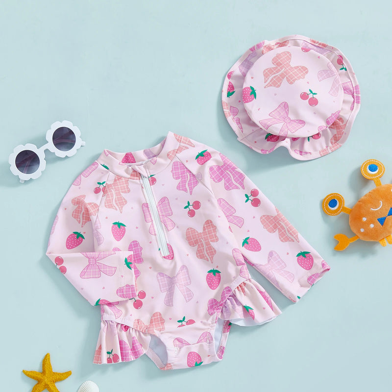Maiô Infantil com Chapéu