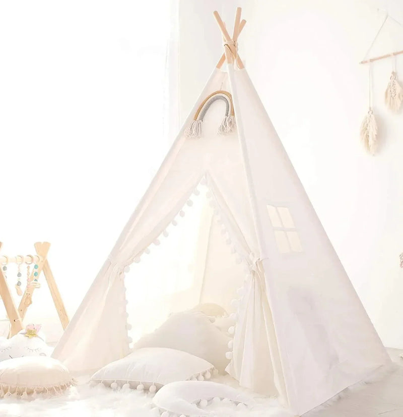 Kids Tipi Tent – Cabana Infantil de Algodão