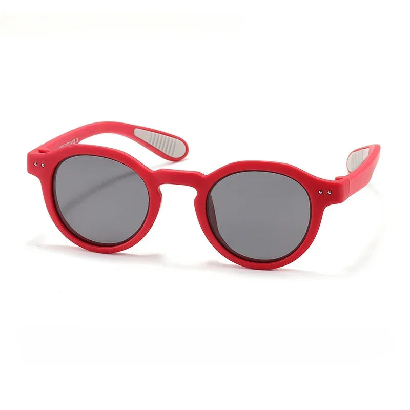 Óculos de Sol Infantil Redondo Flex Polarizado