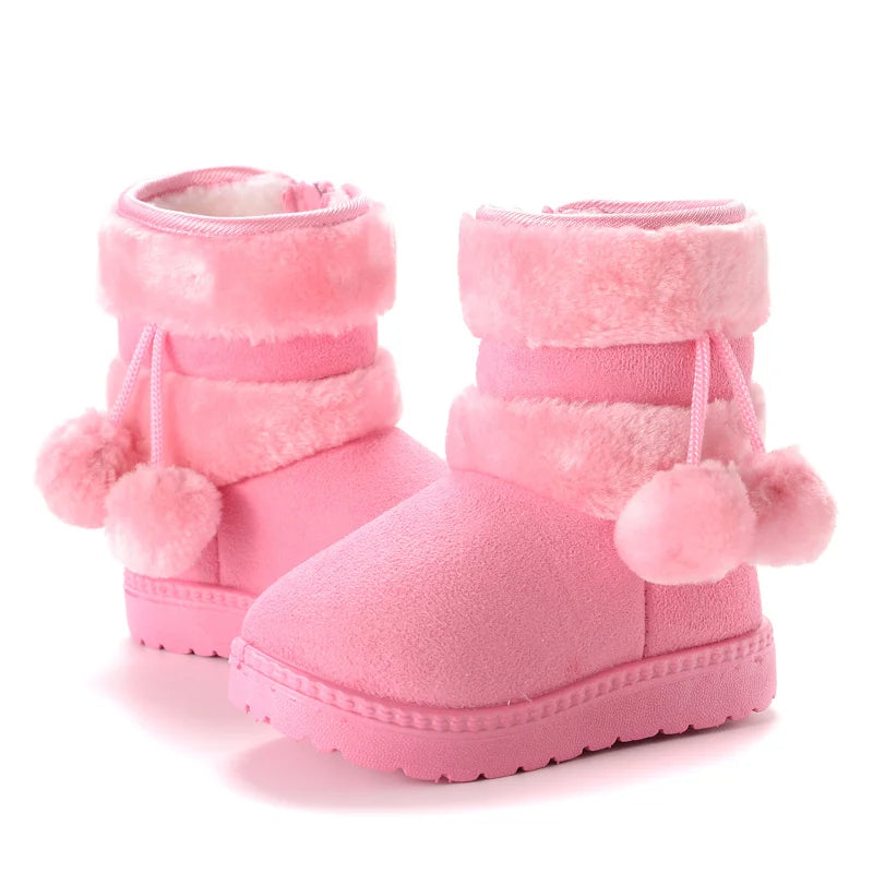 Botinha de Inverno Pompom