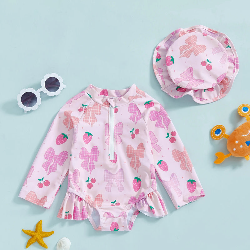 Maiô Infantil com Chapéu