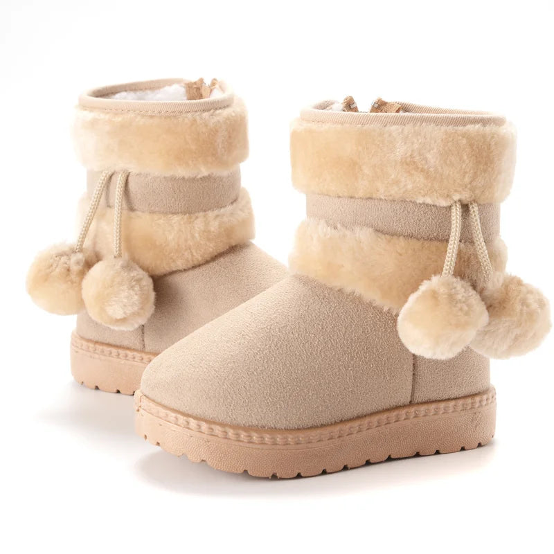 Botinha de Inverno Pompom